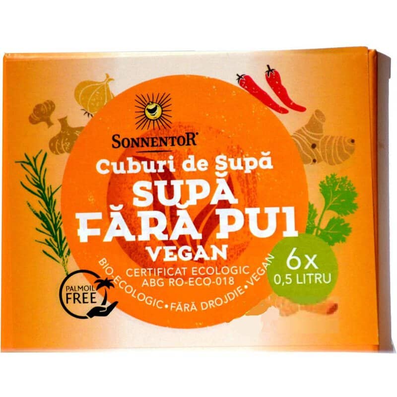 Cuburi Supa ”fara Pui” 6 x 10g - Sonnentor