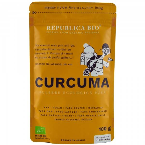 Curcuma pulbere pura