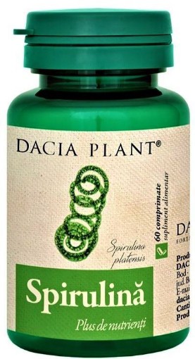 Dacia Plant Spirulina - 60 comprimate