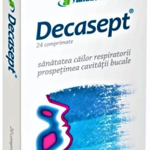 Decasept - 24 comprimate de supt