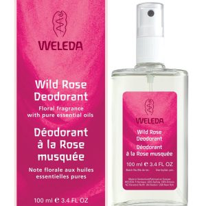 Deodorant natural cu TRANDAFIR SALBATIC 100ml - WELEDA