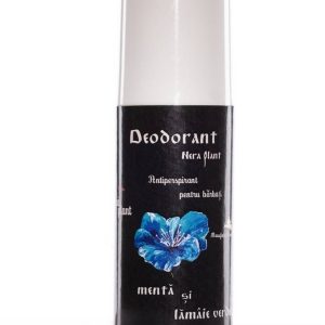 Deodorant natural cu menta si lamaie verde - barbati - 50ml - Nera Plant