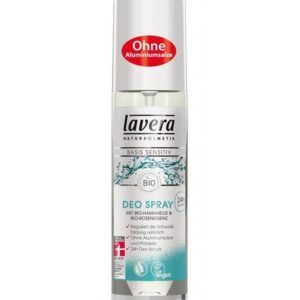 Deodorant spray cu hamamelis si trandafiri - Basis Sensitiv 75ml - Lavera