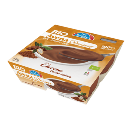 Desert vegan din ovaz cu cacao 440g BIO - The Bridge