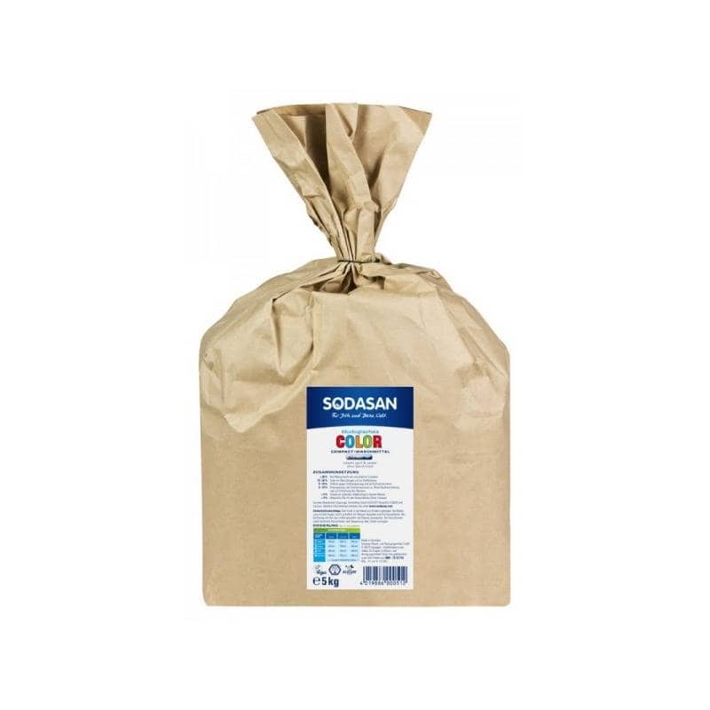 Detergent Rufe Color si Albe bio 5Kg Sodasan
