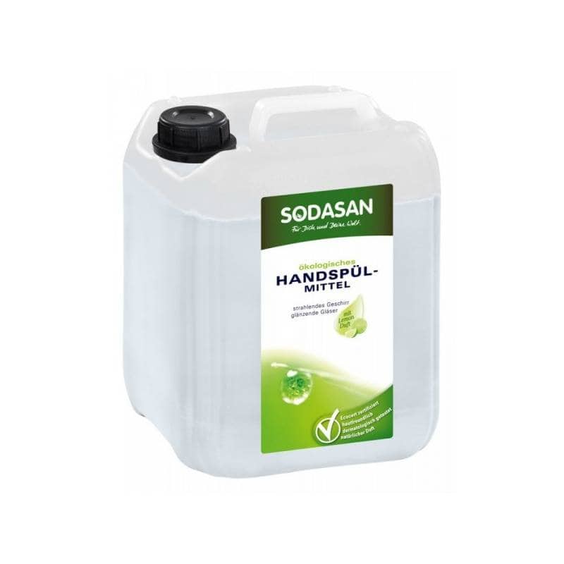 Detergent vase bio lichid lamaie 5l Sodasan