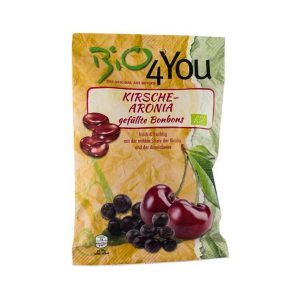 Dropsuri cu cirese si aronia - eco-bio 75g - Bio4you