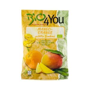 Dropsuri cu mango si portocale - eco-bio 75g - Bio4you