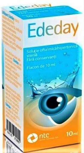 Ededay solutie oftalmica - 10ml NTC
