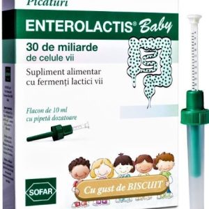 Enterolactis Baby solutie orala - 10ml Sofar