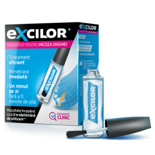 Excilor solutie tratament pentru micoza unghiei - 3.3ml Vemedia