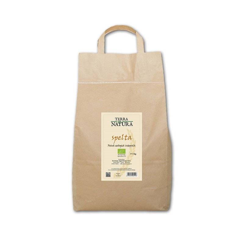 Faina Integrala De Grau Spelta Eco-bio 5kg - TERRA NATURA