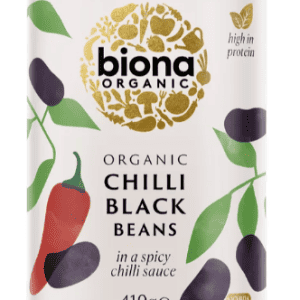 Fasole neagra in sos chilli eco-bio 410g Biona