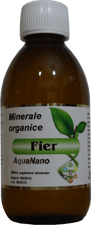 Fier organic coloidal - 200ml - AquaNano