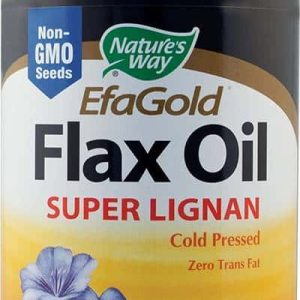 Flax Oil Super Lignan (acizi grasi Omega-3/6/9) 100tb - Nature's Way - Secom