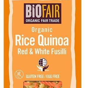 Fusilli din orez si quinoa rosie si alba eco-bio 250g - Biofair