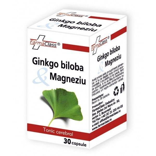 GINKGO BILOBA SI MAGNEZIU 30cps