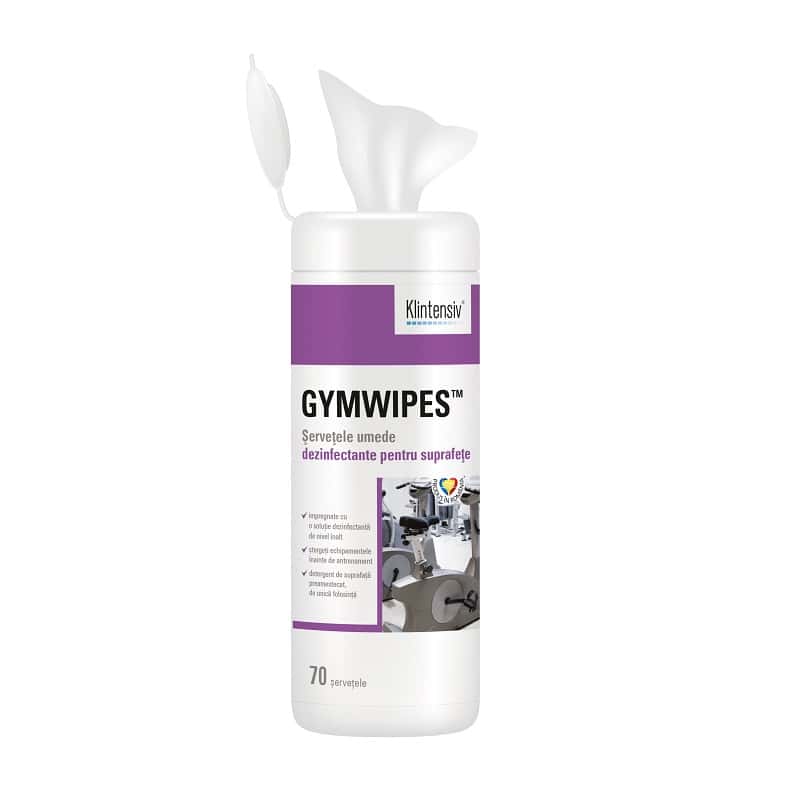 GYMWIPES® - Servetele umede dezinfectante