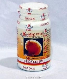 Ganoderma Lucidum mycelium - EXCELLIUM - 425mg 90cps - GANO EXCEL