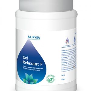 Gel Relaxant F Dr Boici cu spanz 1000g - Aliphia Exhelios