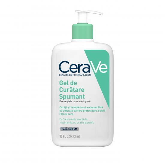 Gel de curatare spumant pentru piele normal