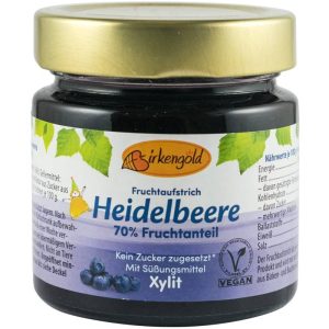 Gem de afine indulcit cu xilitol