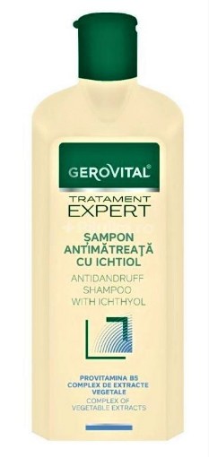 Gerovital Tratament Expert sampon antimatreata cu ichtiol - 250ml