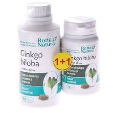 Ginkgo Biloba Extract 60mg 90cps+30cps Gratis - Rotta Natura