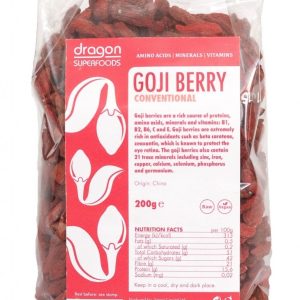 Goji Berry 100g DRAGON SUPERFOODS