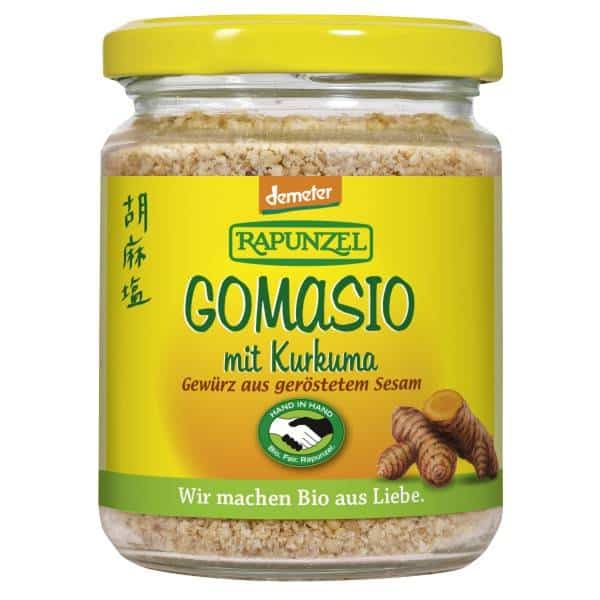 Gomasio DEMETER cu curcuma