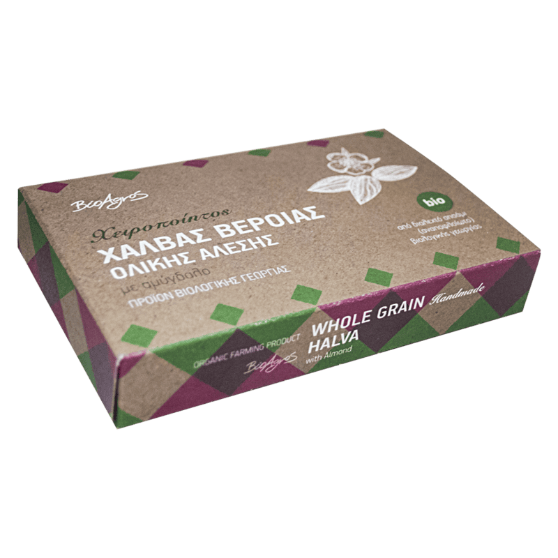 Halva integrala cu migdale 200g