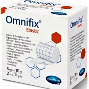 Hartmann Omnifix Plasture fixare elastic din material netesut 5cm/10m - 1 rola