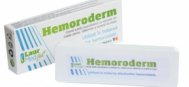 Hemoroderm supozitoare 1