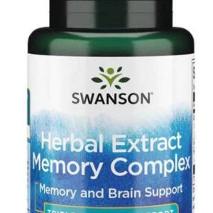 Herbal Extract Memory Complex (complex memorie) - 60 Capsule Swanson