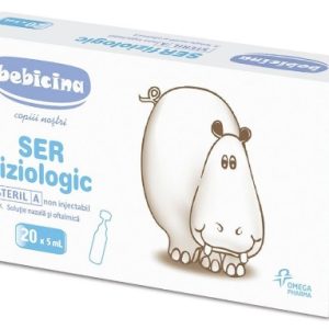Hipocrate Bebicina ser fiziologic 5ml - 20 fiole