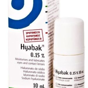 Hyabak solutie oftalmica 0.15% - 10ml