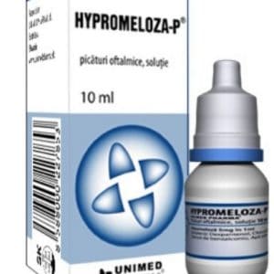 Hypromeloza-P 5mg/ml solutie oftalmica - 10ml Unimed Pharma