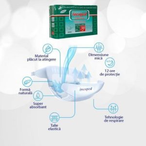 Incoped scutece pentru adulti M - 30 bucati