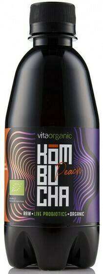 Kombucha cu piersici