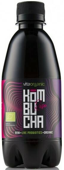 Kombucha cu trandafiri