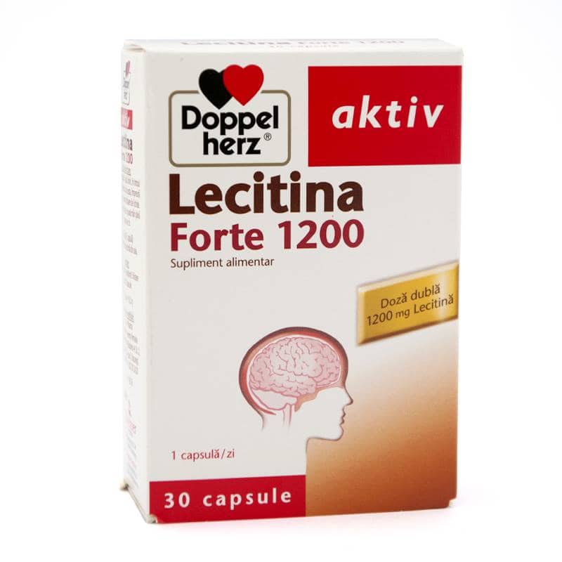 LECITINA FORTE 1200mg DOPPEL AKTIV 30cps