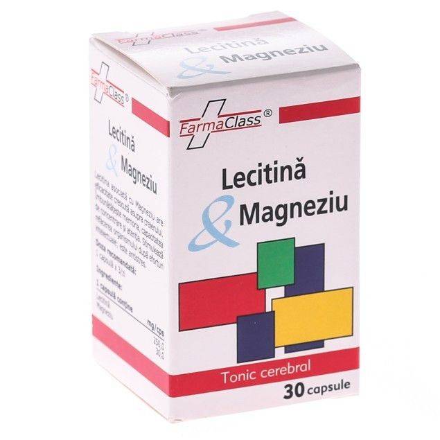 LECITINA SI MAGNEZIU 30cps