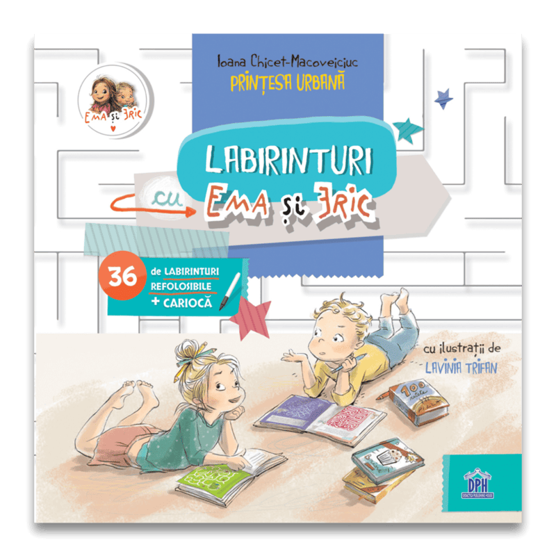 Labirinturi cu Ema si Eric - carte - DPH