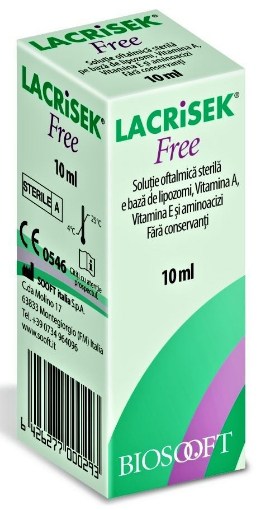 Lacrisek Free solutie oftalmica - 10ml