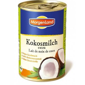 Lapte de cocos extra - eco-bio 400ml - Morgenland