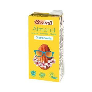 Lapte de migdale cu vanilie - eco-bio 1l - Ecomil