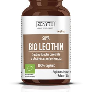 Lecitina din soia BIO - Soya Bio Lecithin pulbere - 100g - Zenyth
