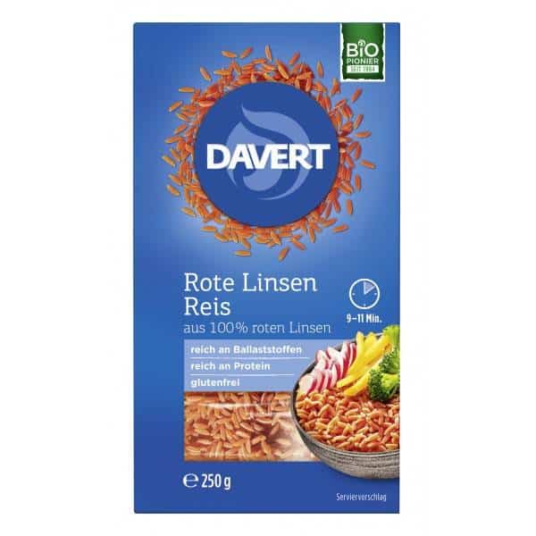 Linte rosie in forma de orez