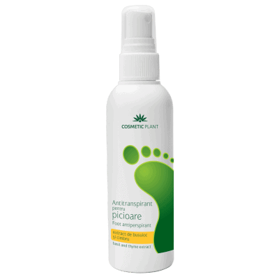Lotiune Antitranspirant pentru picioare 100ml - Cosmetic plant