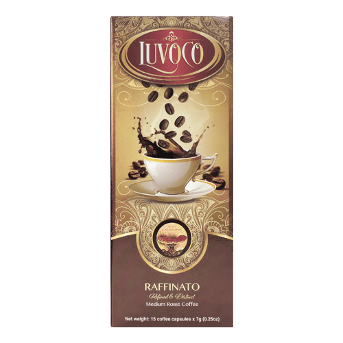Luvoco Raffinato - capsule de cafea cu ganoderma 15buc - Gano Excel